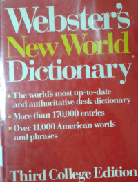 Webster's new world dictionary