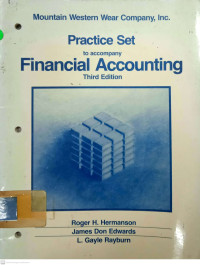 Practice Set to accompany Financial Accounting