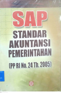SAP: Standar Akuntansi Pemerintahan (PP RI No. 24 Th. 2005)