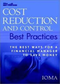 Cost reduction and control best practices
