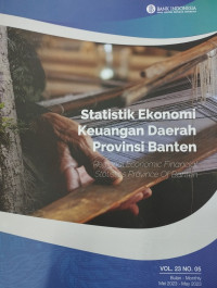 Statistik Ekonomi Keuangan Daerah Provinsi Banten Mei 2023