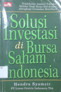 Solusi Investasi di Bursa Saham Indonesia