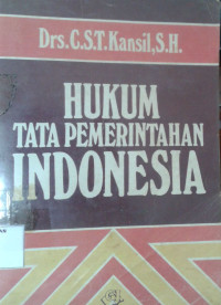 Hukum Tata Pemerintahan Indonesia