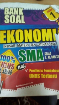 Image of Bank Soal Ekonomi : Intisari Materi dan Latihan Soal
