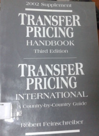 Image of Transfer Pricing Handbook: Transfer Pricing International A Country by Country Guide
