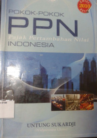 Image of Pokok-pokok PPN pajak pertambahan nilai indonesia