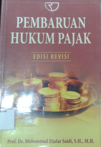 Pembaruan Hukum Pajak