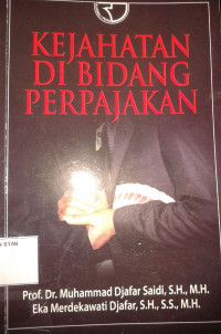 Kejahatan di Bidang Perpajakan