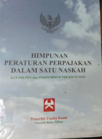 Image of Himpunan Peraturan Perpajakan dalam Satu Naskah