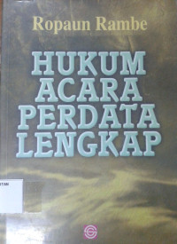 Image of Hukum Acara Perdata Lengkap