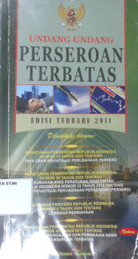 Image of Undang - undang Perseroan Terbatas