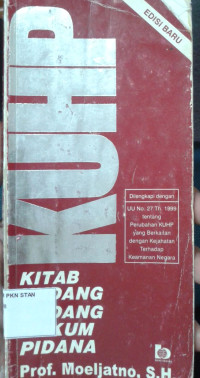 Image of Kitab Undang-Undang Hukum Pidana