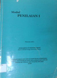 Image of Modul Penilaian I