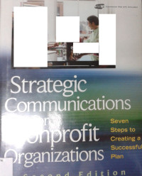 Image of Strategi communications for nonprofit organization Seven steps to creating a successful plan