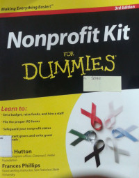 Image of Nonprofit kit for dummies