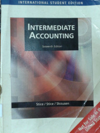 Intermediate Accounting International Student Edition