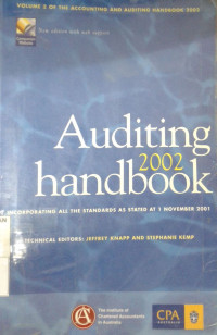 Image of Auditing Handbook 2002 ( Volume 2  of the Accounting and Auditing Handbook 2002 )
