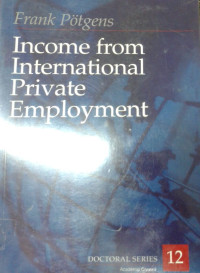 Image of Income from international private employment