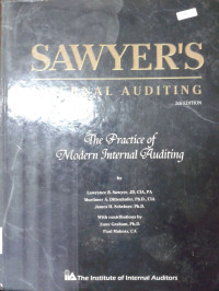 Sawyer's internal auditing the practice of modern internal auditing