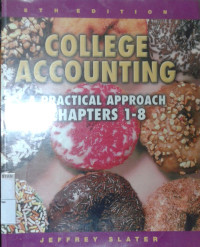 Image of College Accounting: A Practical Approach Chapter 1-8