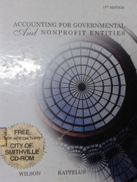 Accounting for Governmental And Nonprofit Entities