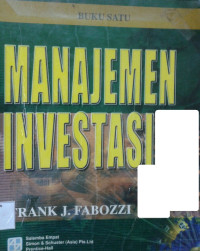 Manajemen Investasi ( Buku Satu )