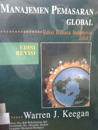 Image of Manajemen Pemasaran Global: Jilid 1