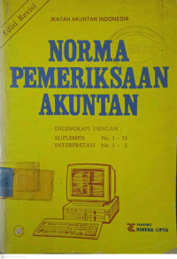 Norma Pemeriksaan Akuntan