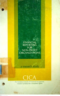 Image of Financial Reporting for Non-Profit Organizations: A Research Study