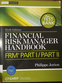 Financial Risk Manager Handbook Plus Test Bank