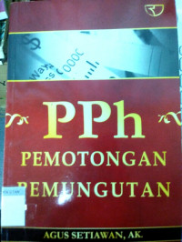 PPh Pemotongan Pemungutan