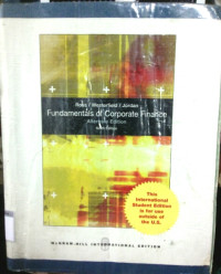 Fundamentals Of Corporate Finance