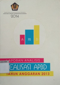 Laporan Analisis Realisasi APBD Tahun Anggaran 2013