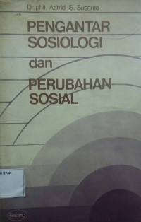 Image of Pengantar Sosiologi dan Perubahan Sosial