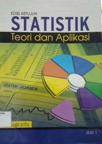 Statistik: Teori dan Aplikasi Jilid 1