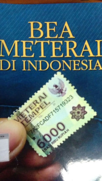 Image of Bea Meterai di Indonesia