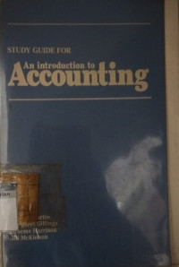 Image of Study Guide for: An Introduction to Accounting
