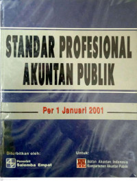 Standar Profesional Akuntan Publik