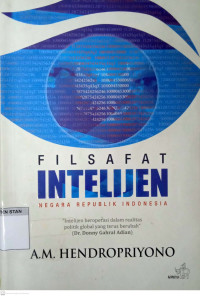 Image of Filsafat Intelijen Negara Republik Indonesia