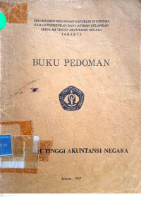 Image of Buku Pedoman: Sekolah Tinggi Akuntansi Negara