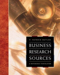 Image of Business Research Sources : A Reference Navigator