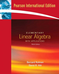 Elementary Linier Algebra with Applications