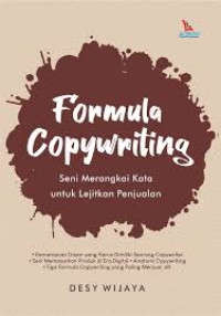 Image of Formula Copywriting : Seni merangkai kata untuk melejitkan Penjualan