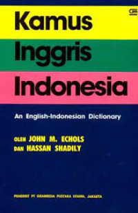 Image of Kamus Inggris-Indonesia; An English-Indonesia Dictionary