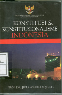 Image of Konstitusi dan Konstitusionalisme Indonesia