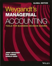 Managerial Accounting: Tools for Business Decision Making