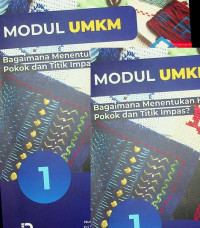 Modul UMKM Bagaimana Menentukan Harga Pokok dan Titik Impas
