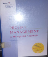 Image of Project Management: A Managerial Approach