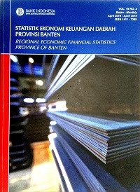 Statistik Ekonomi Keuangan Daerah Provinsi Banten: April 2019