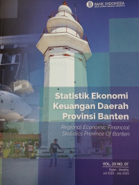 Image of Statistik Ekonomi Keuangan Daerah Provinsi Banten Juli 2023